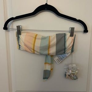 Strapless bikini top